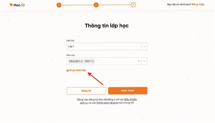 Giao diện thân thiện của Hoc10.vn dành cho giáo viên