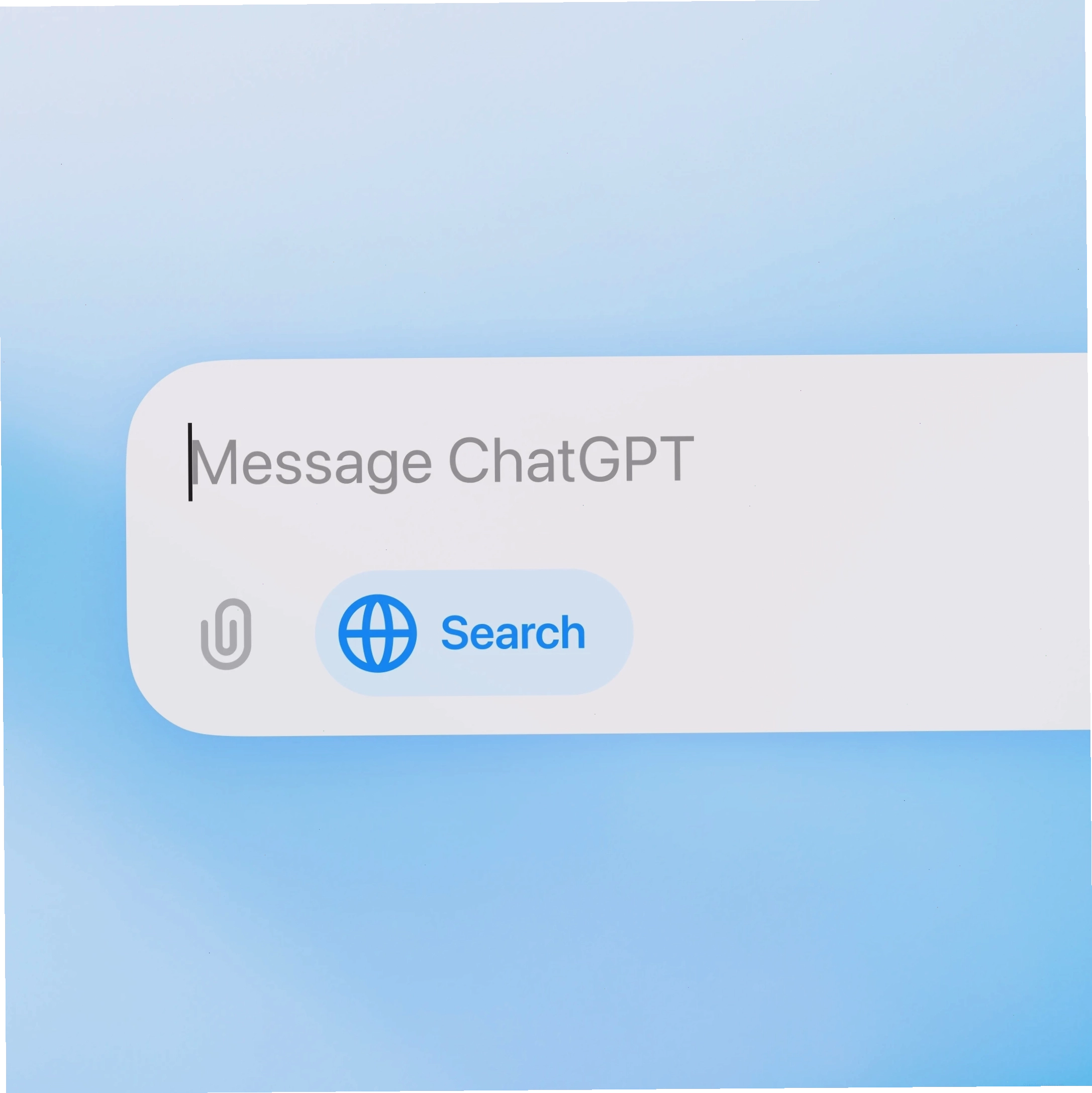 Giao diện tìm kiếm ChatGPT hiển thị các câu hỏi gợi ý