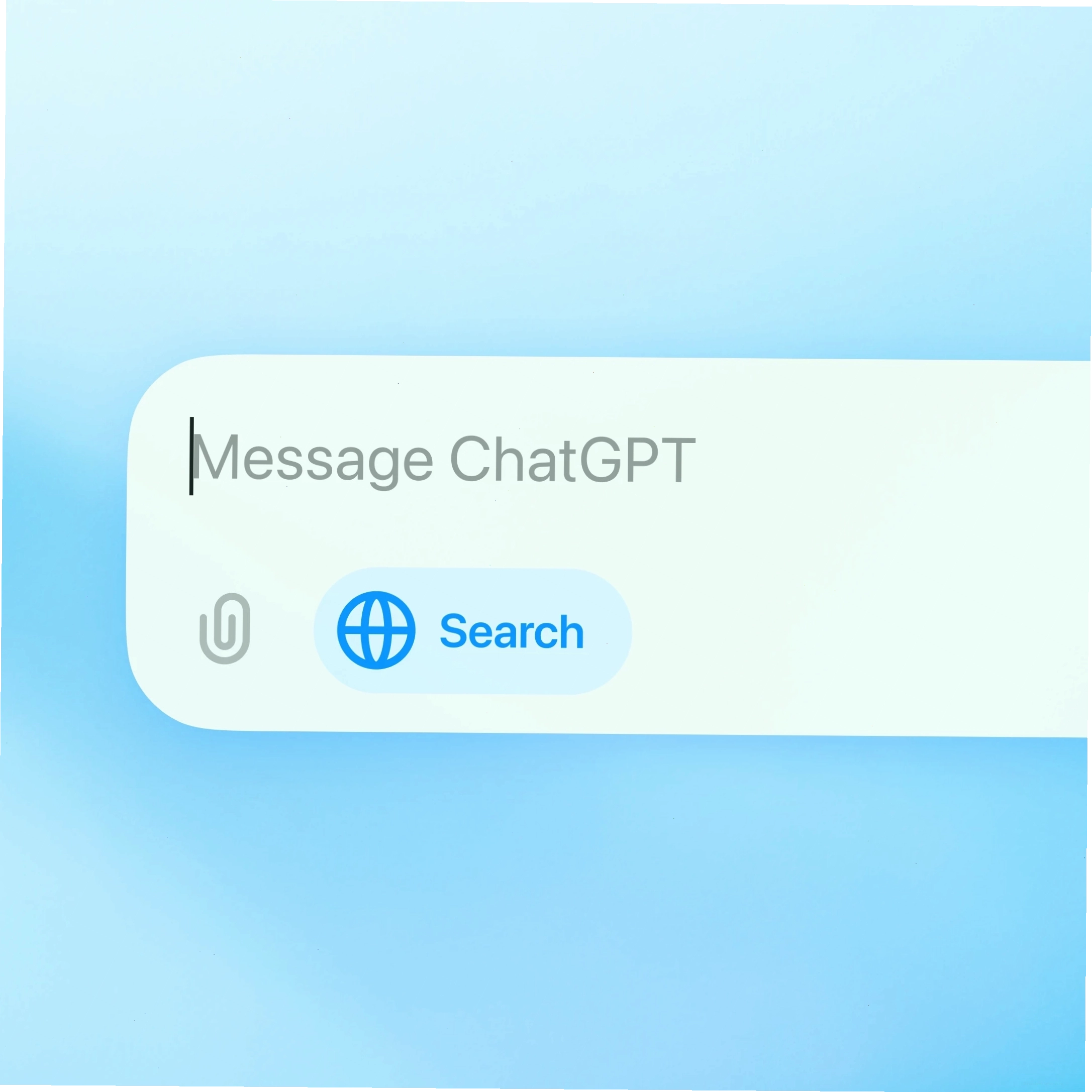 Giao diện tìm kiếm trên ChatGPT