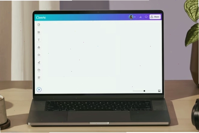 Giao diện trình biên tập video trực tuyến của Canva với kho mẫu đa dạng