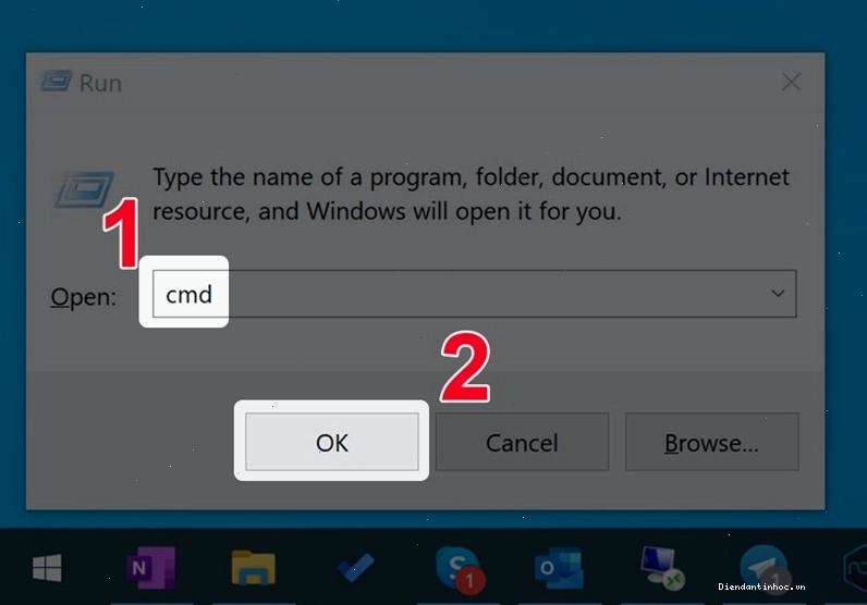 Giao diện xem địa chỉ IP trên Windows