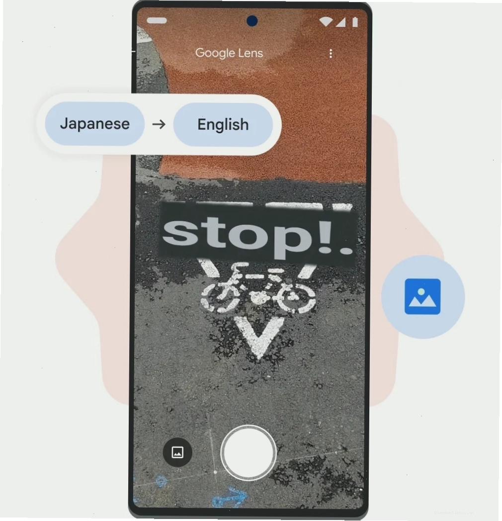 Google Dịch dịch biển báo giao thông bằng máy ảnh
