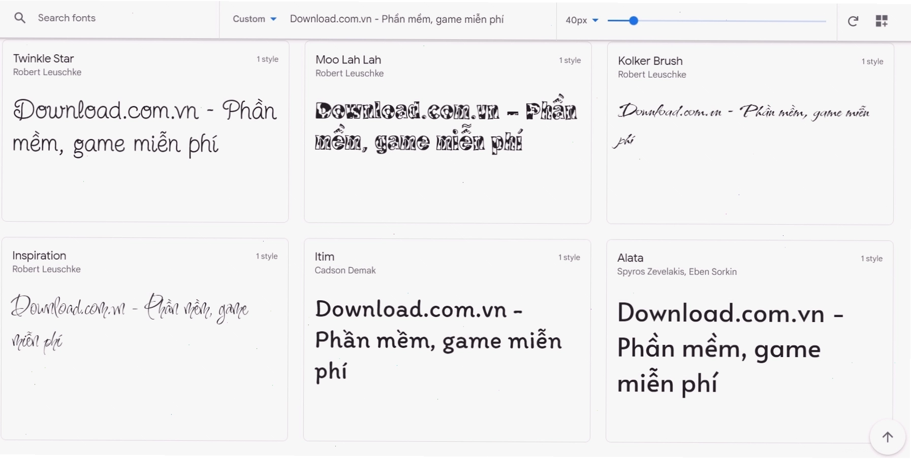 Google Fonts hỗ trợ nhiều ngôn ngữ khác nhau, tạo sự linh hoạt cho người dùng toàn cầu