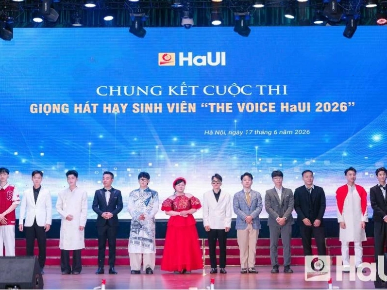 Hành trình tới đêm chung kết Cuộc thi Giọng hát hay sinh viên The Voice HaUI 2026