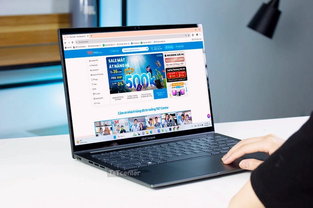 Hiệu năng mạnh mẽ của Asus Zenbook 14
