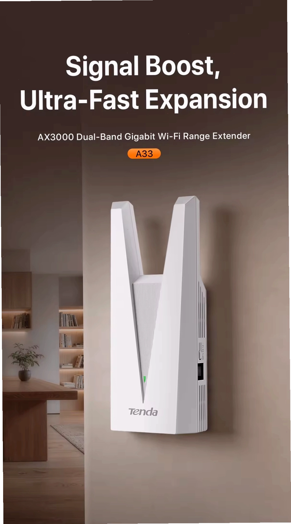 Hình ảnh banner giới thiệu sản phẩm Tenda WiFi mới