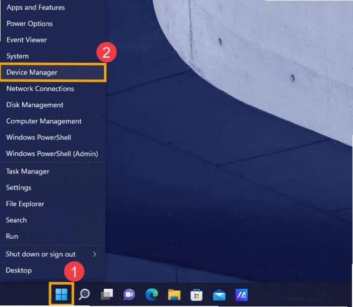 Hình ảnh minh họa cài đặt Device Manager