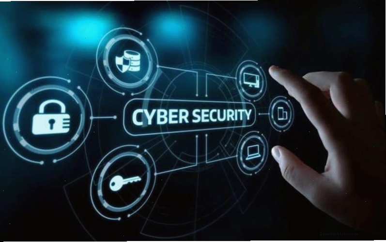 Hình ảnh minh họa về an ninh mạng và các khái niệm liên quan đến Cyber