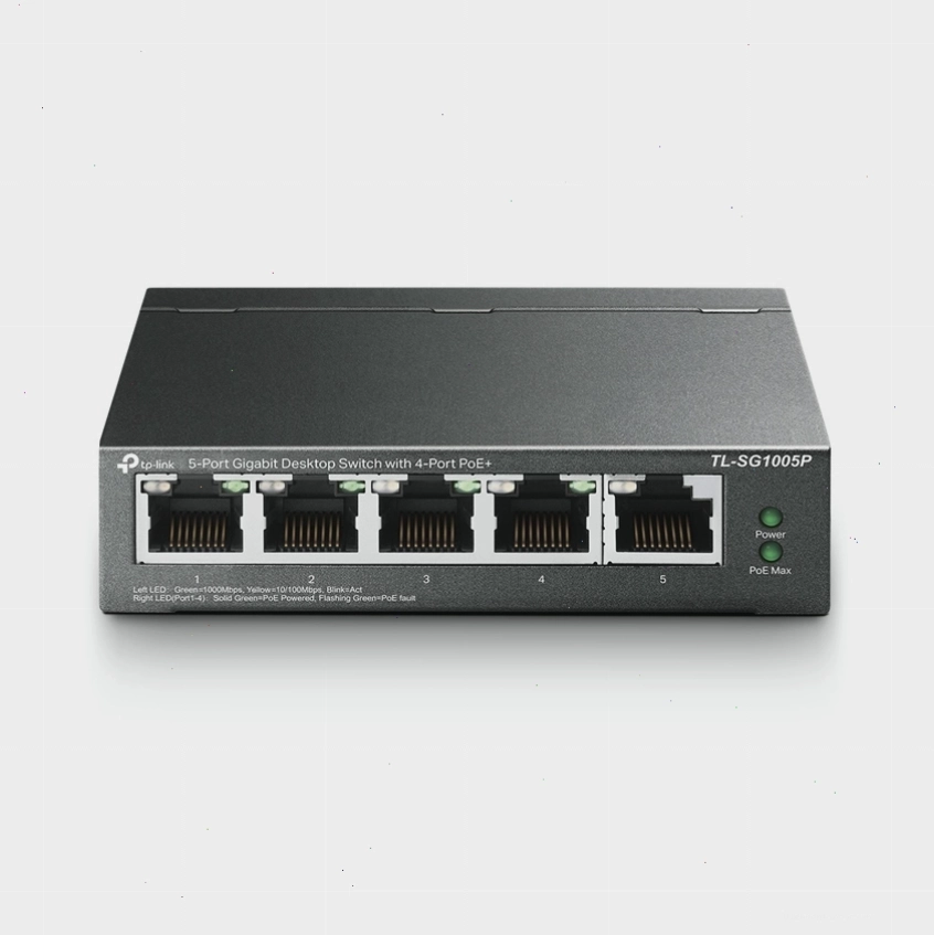 Hình ảnh Switch TP-Link TL-SG1005P 4 Port PoE
