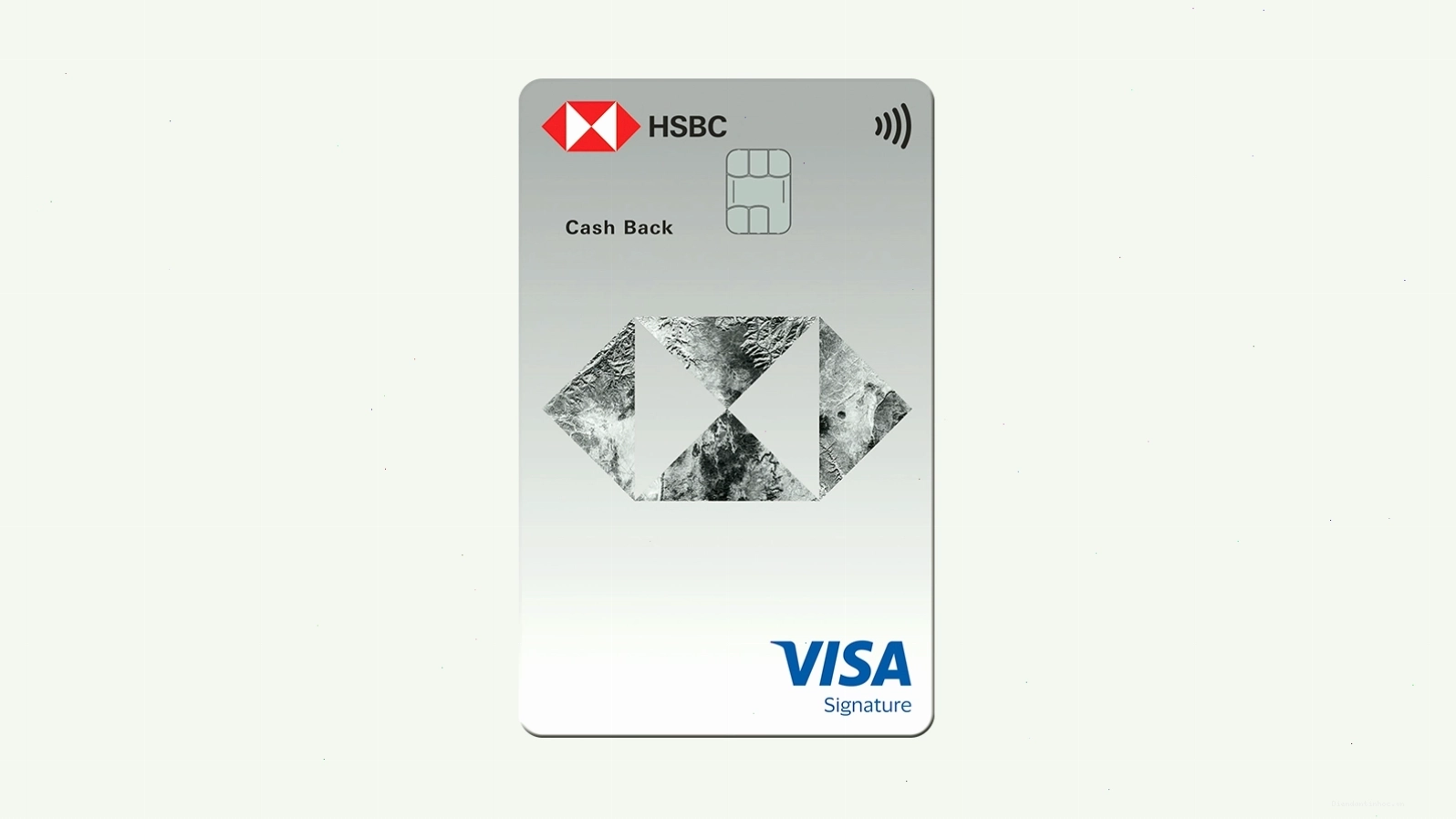 Hình ảnh thẻ tín dụng HSBC với ưu đãi hoàn tiền