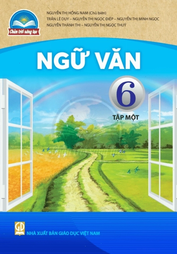 Học sinh đang chăm chú đọc sách Ngữ văn