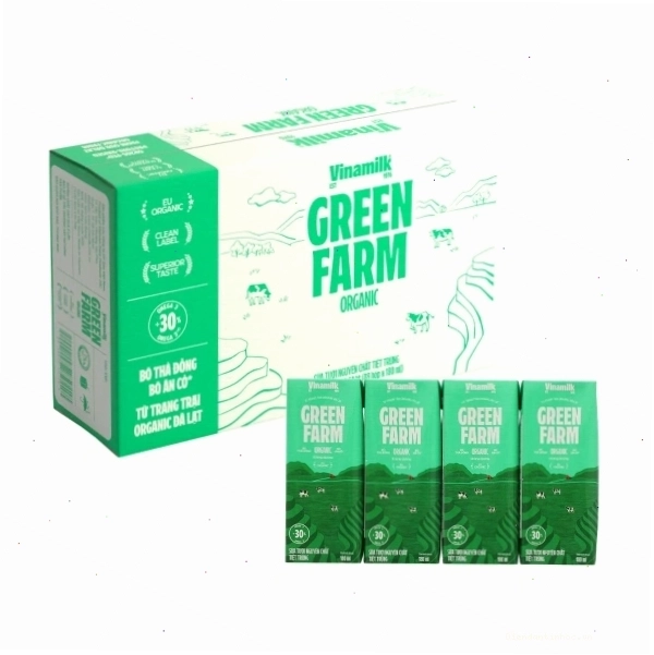 Hộp sữa tươi tiệt trùng Vinamilk Green Farm