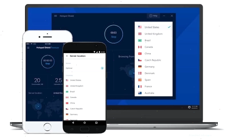 Hotspot Shield VPN cung cấp phiên bản miễn phí với dữ liệu không giới hạn