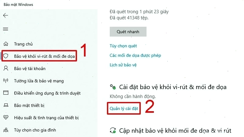 Hướng dẫn cách tắt Microsoft Defender Antivirus trên Windows