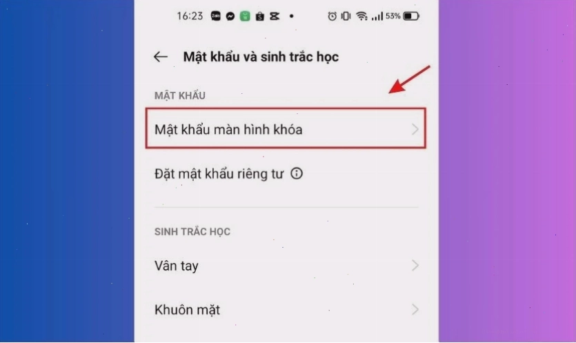 Hướng dẫn cài đặt Passcode cho máy Android