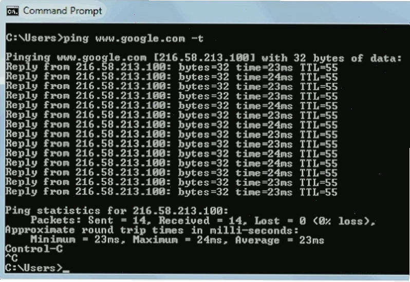 Hướng dẫn đọc thông số kết quả khi kiểm tra Ping mạng internet