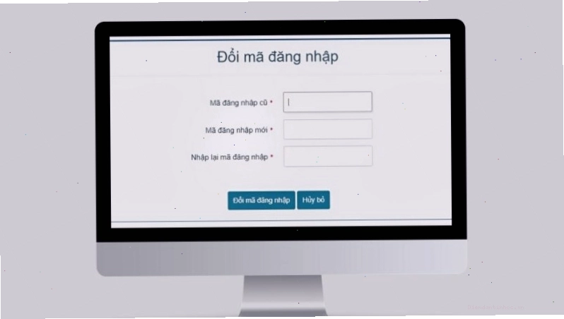 Hướng dẫn đổi mật khẩu tài khoản thí sinh trên cổng thi THPT