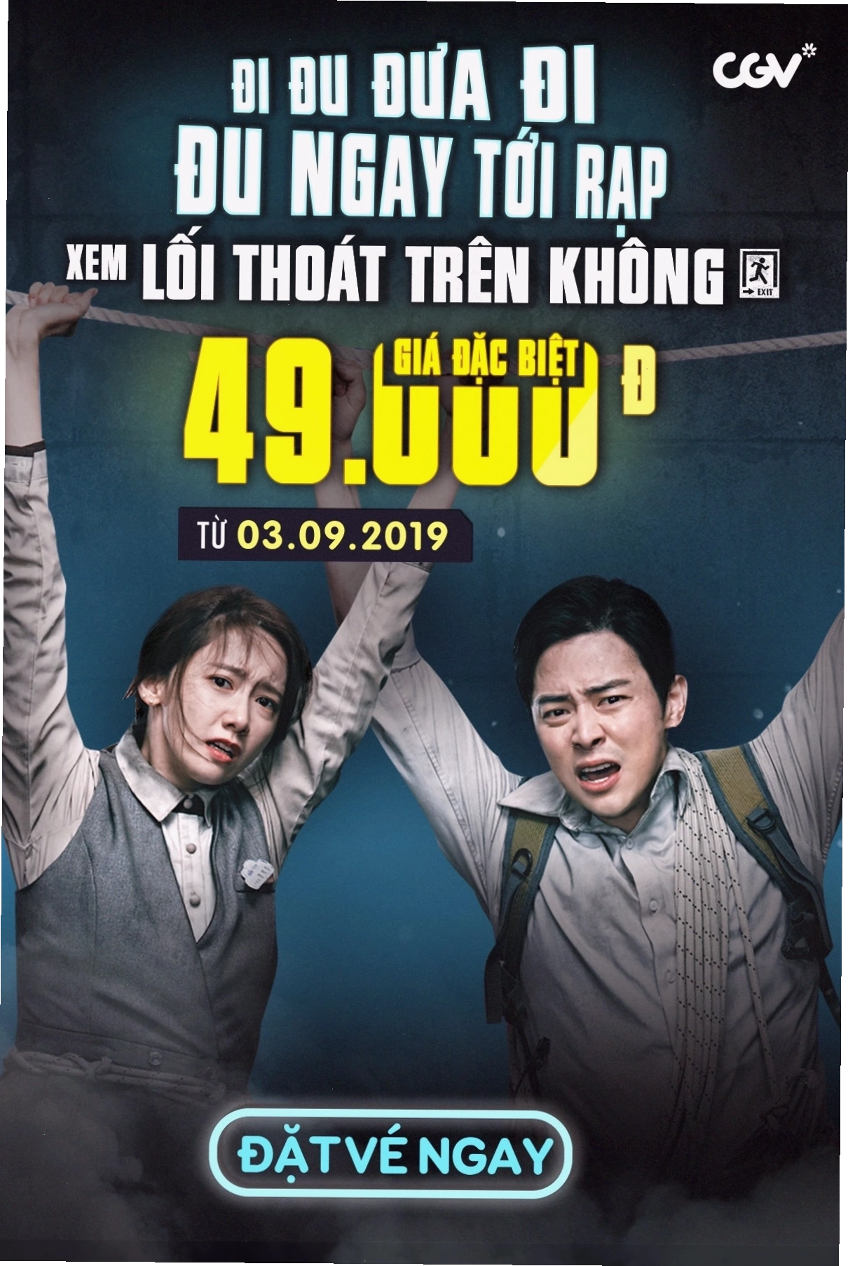 Jo Jung-seok và Im Yoona trong Lối Thoát Trên Không đối mặt với thảm họa khí ga