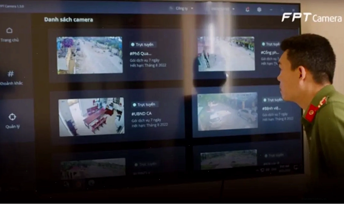 Kết nối Camera FPT với mạng Internet