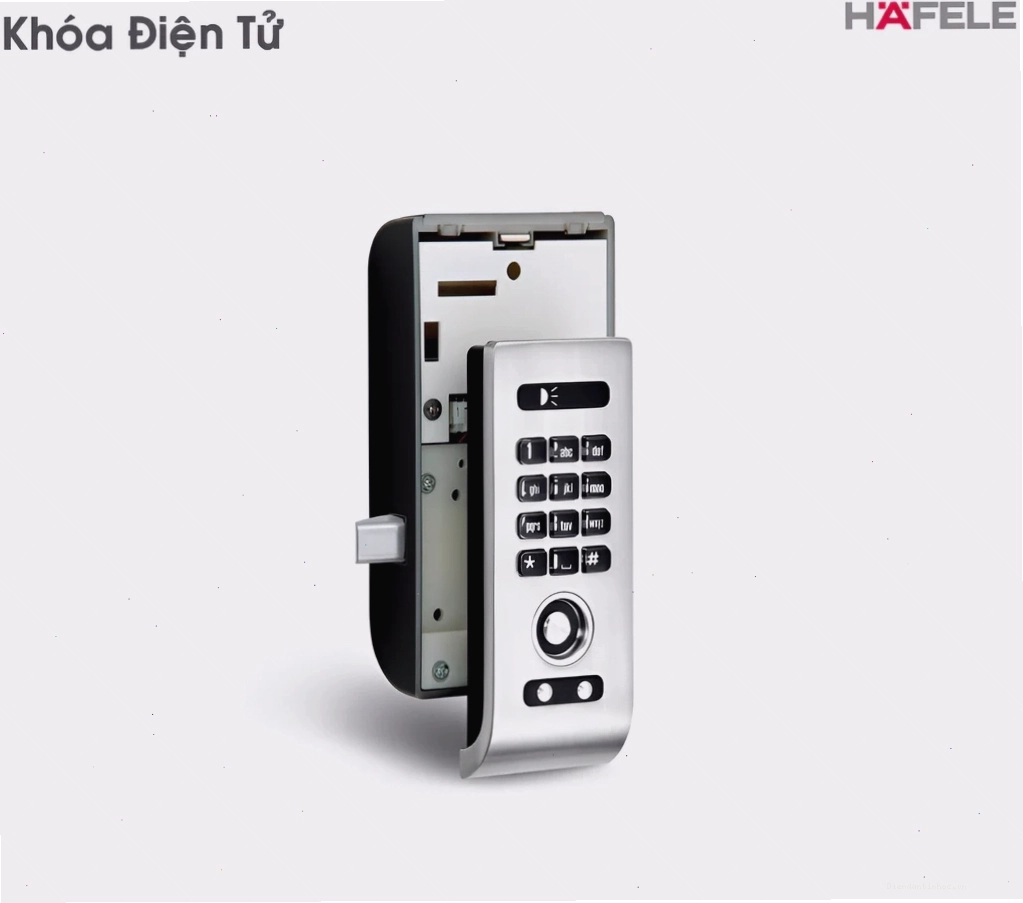 Khóa điện tử Hafele cho tủ quần áo và tủ cá nhân