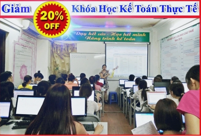 Khóa học kế toán thực tế tại Thiên Ưng