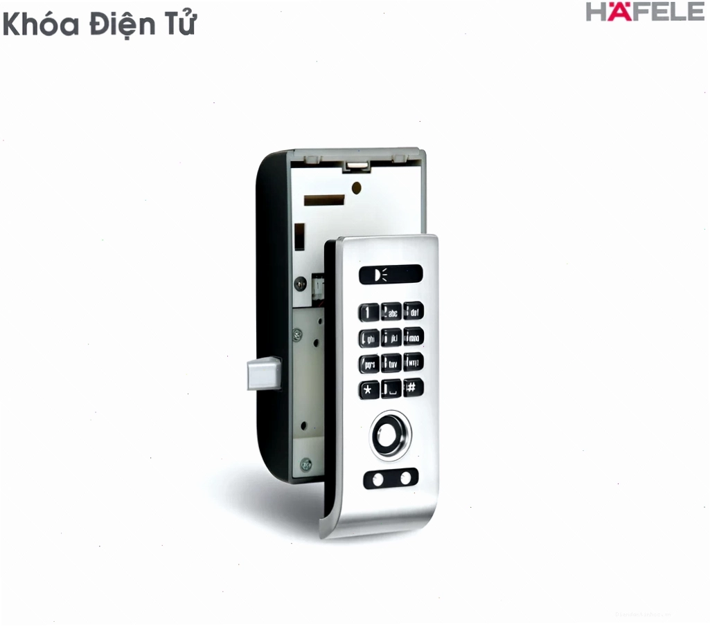 Khóa tủ Hafele sử dụng thẻ từ tiện lợi