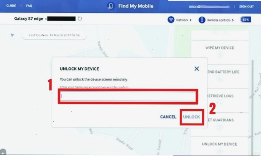 Khôi phục cài đặt gốc khi quên Passcode trên Android