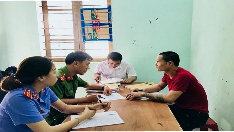 Kiểm sát viên thực hiện quyền hỏi cung bị can trong quá trình tố tụng hình sự