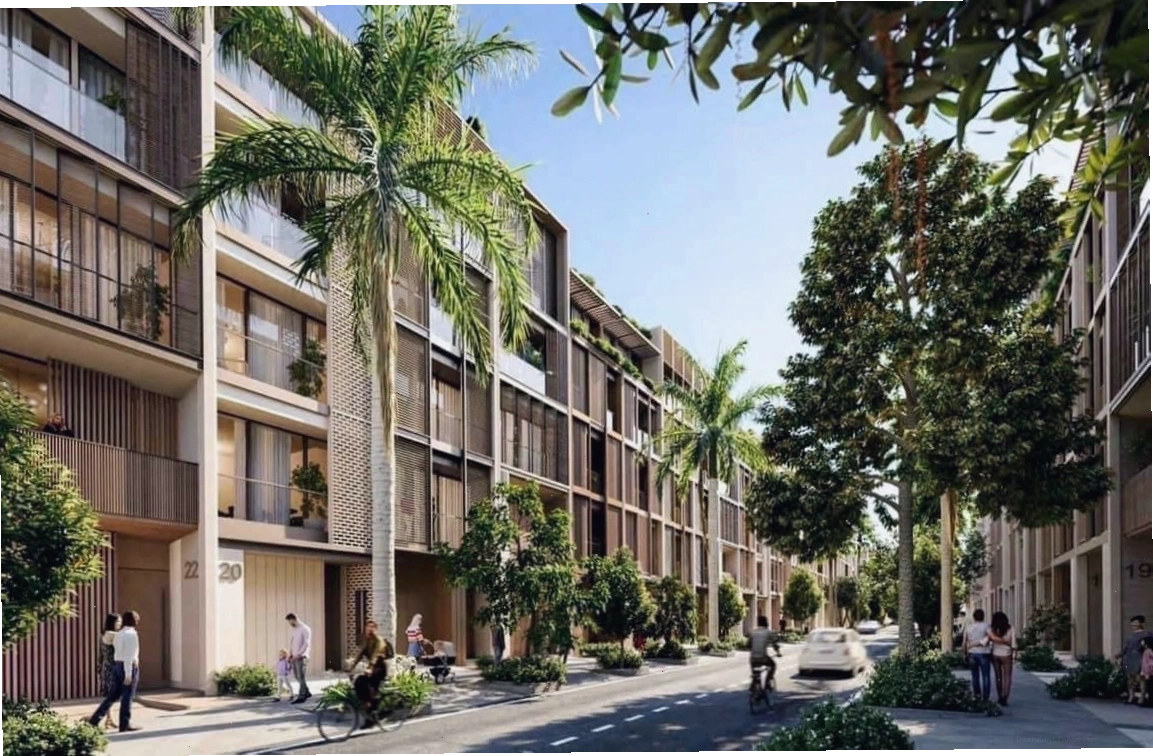 Kiến trúc nhà ở tại The Global City