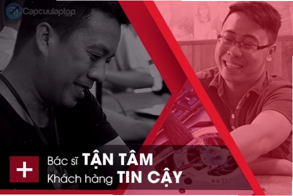 Kỹ thuật viên tận tâm tại bệnh viện máy tính