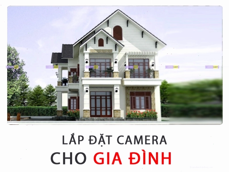 Lắp đặt camera cho gia đình tại Quận 2
