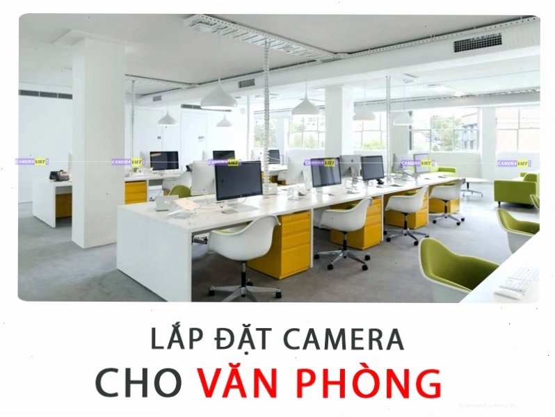 Lắp đặt camera cho văn phòng tại TPHCM