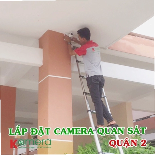 Lắp đặt camera quan sát tại Quận 2 cho gia đình