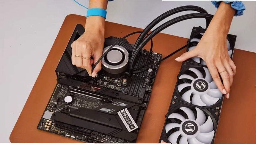 Lắp đặt hệ thống tản nhiệt CPU