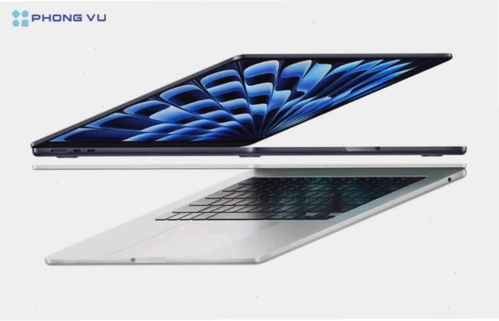 Laptop MacBook của Apple với thiết kế sang trọng và hiệu năng mạnh mẽ