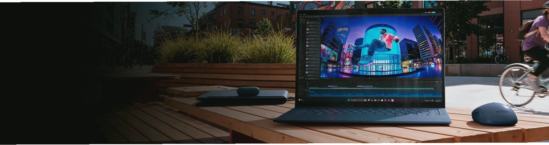 Laptop với thời lượng pin dài, hỗ trợ làm việc di động