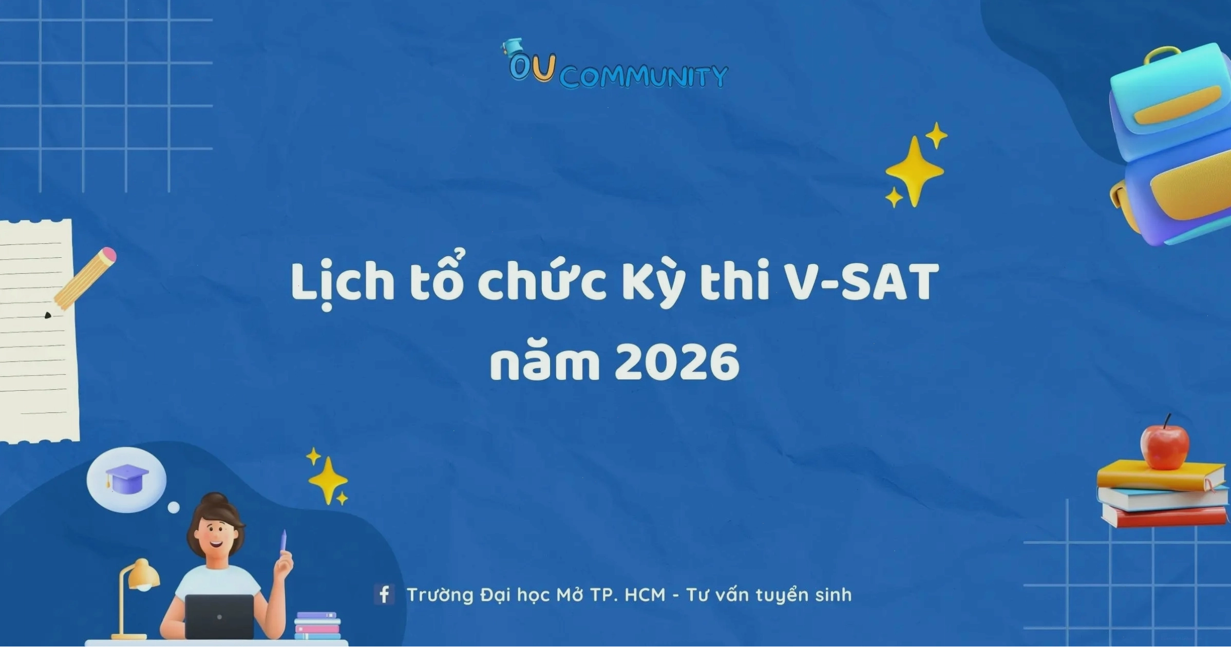 Lịch thi các kỳ thi Đánh giá năng lực năm 2026