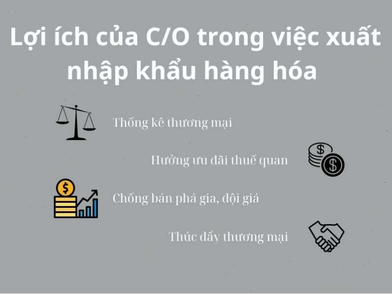 Lợi ích của C/O