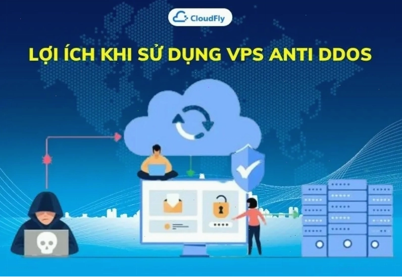 Lợi ích khi sử dụng VPS Anti DDoS