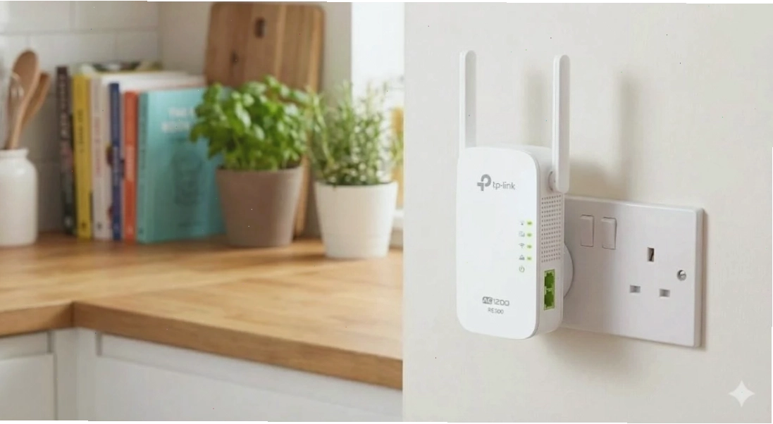 Lựa chọn vị trí lắp đặt bộ kích sóng WiFi hợp lý
