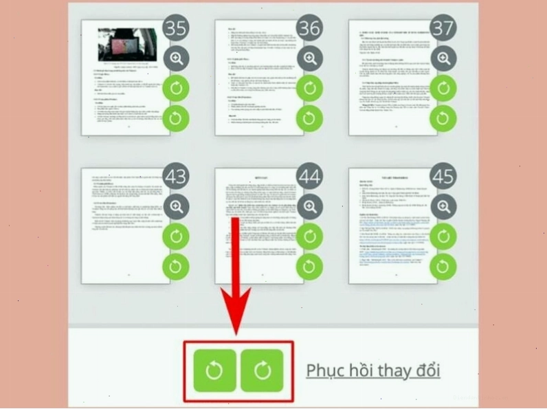 Lưu lại tệp PDF sau khi xoay trên PDF Candy