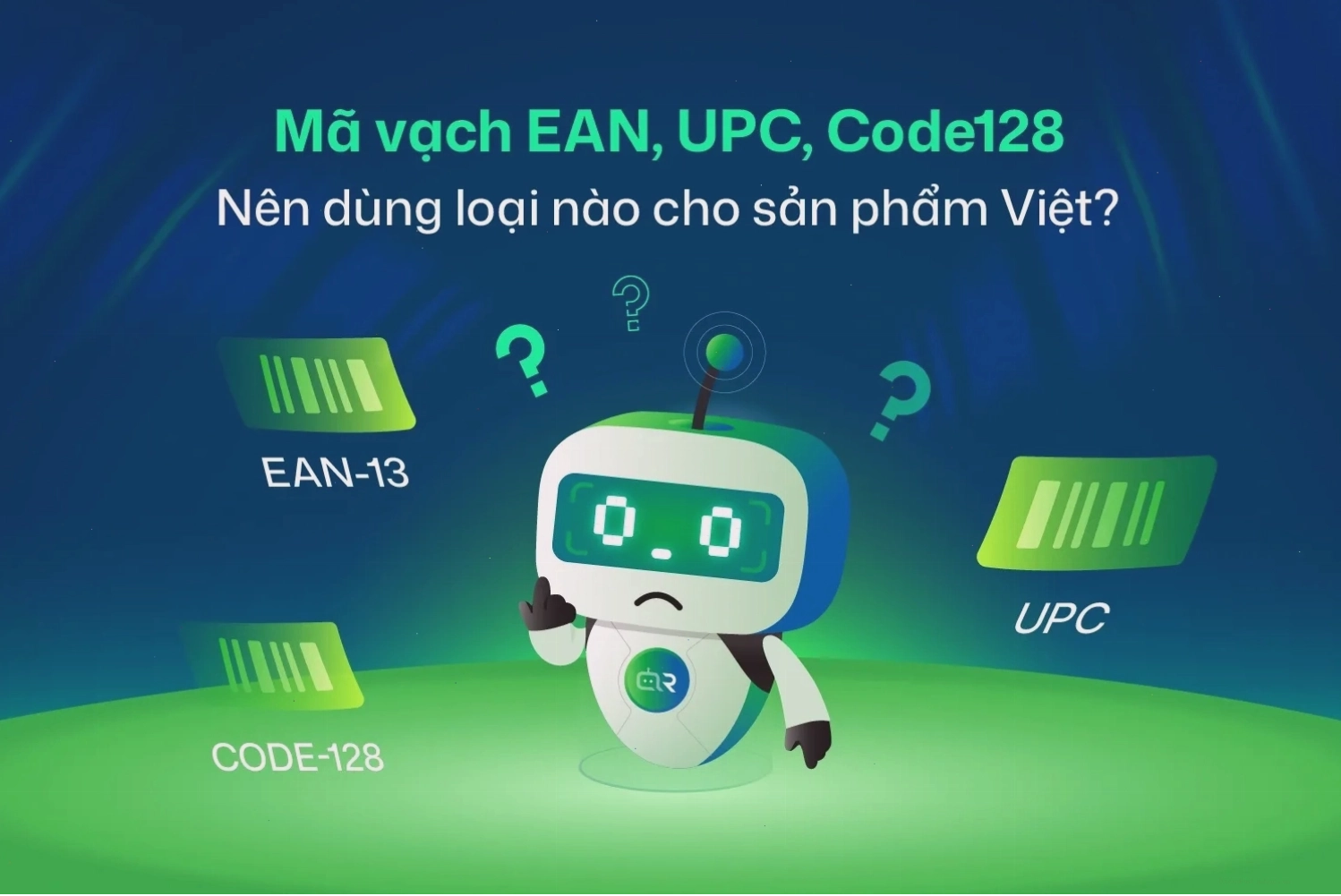 Mã vạch EAN, UPC, Code128 nên dùng loại nào cho sản phẩm Việt