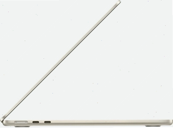 MacBook Air M2 màu Starlight thời trang