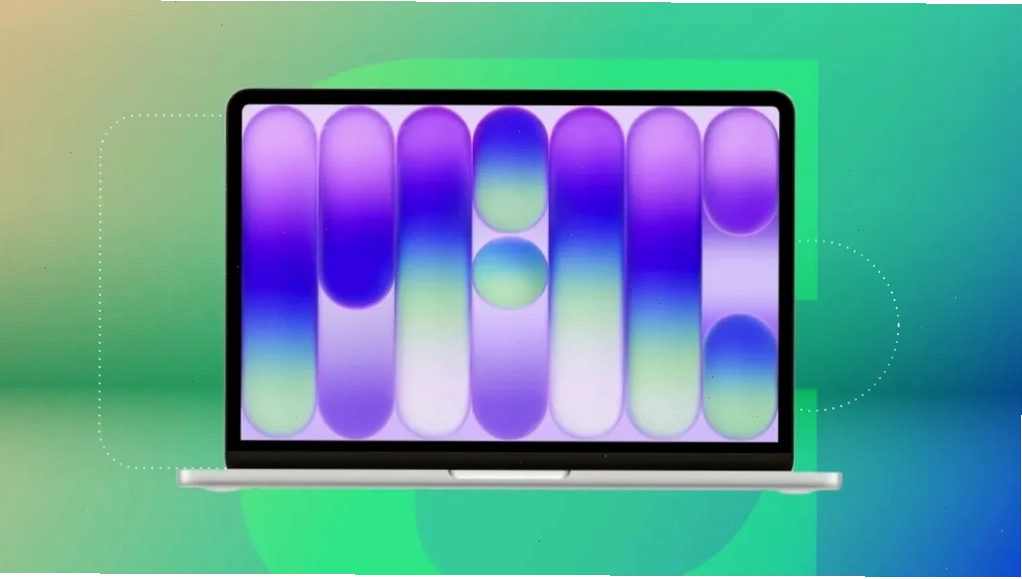 MacBook Neo với màn hình hiển thị thông tin bảo mật tài khoản