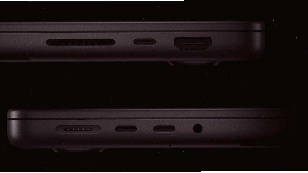 MacBook Pro M5 trang bị đầy đủ cổng kết nối hiện đại