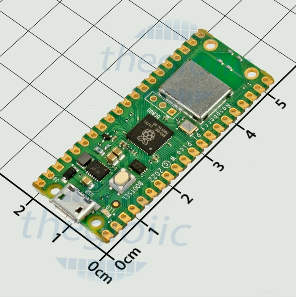 Mạch Raspberry Pi Pico W RP2040 Wifi + Bluetooth