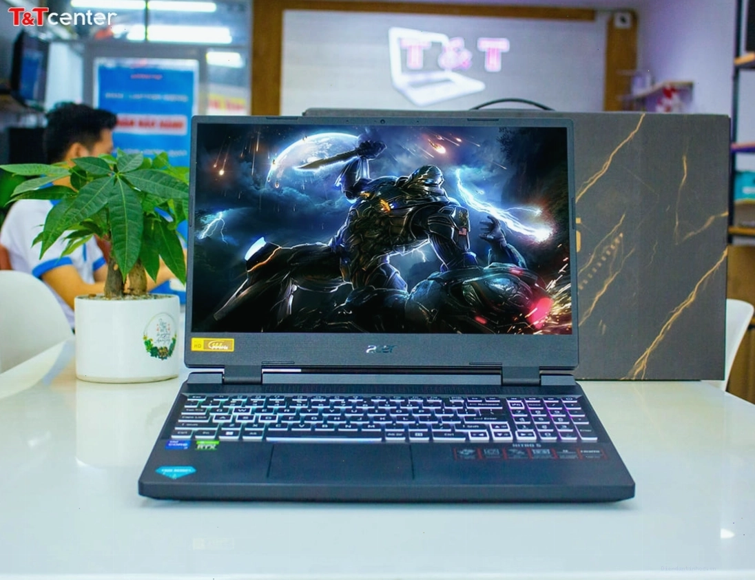 Màn hình 144Hz trên laptop Acer Nitro 5 Tiger mang lại trải nghiệm chơi game mượt mà