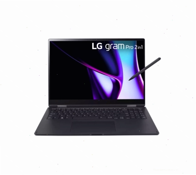Màn hình cảm ứng linh hoạt của LG Gram Pro 16 2 in 1 2024