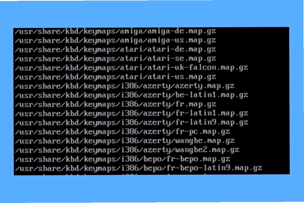 Màn hình chào mừng Arch Linux