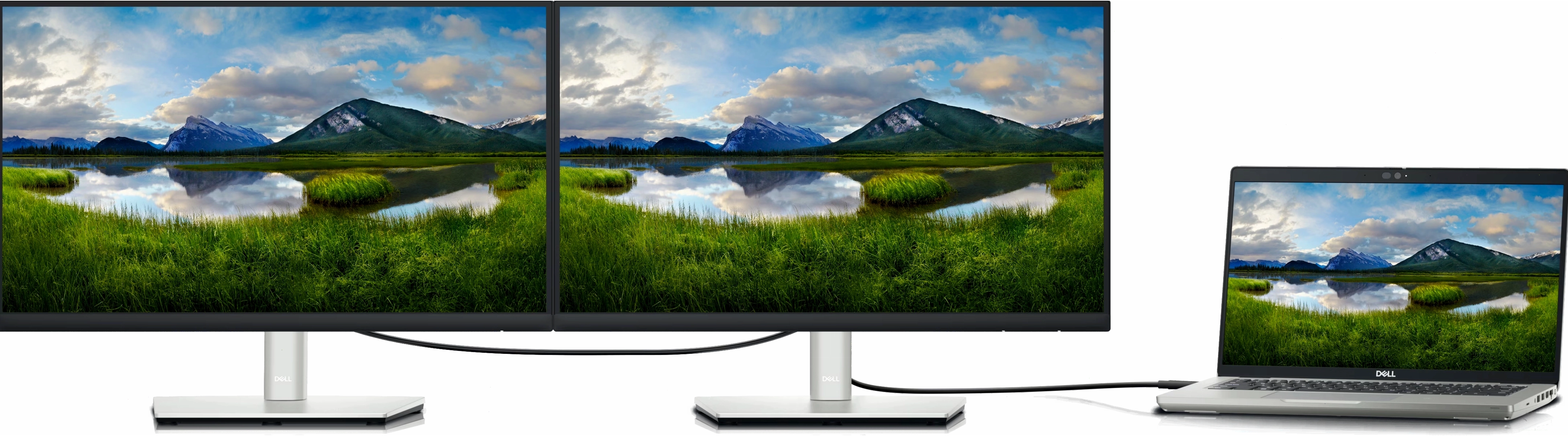 Màn hình Dell P2223HC phù hợp cho thiết lập đa màn hình